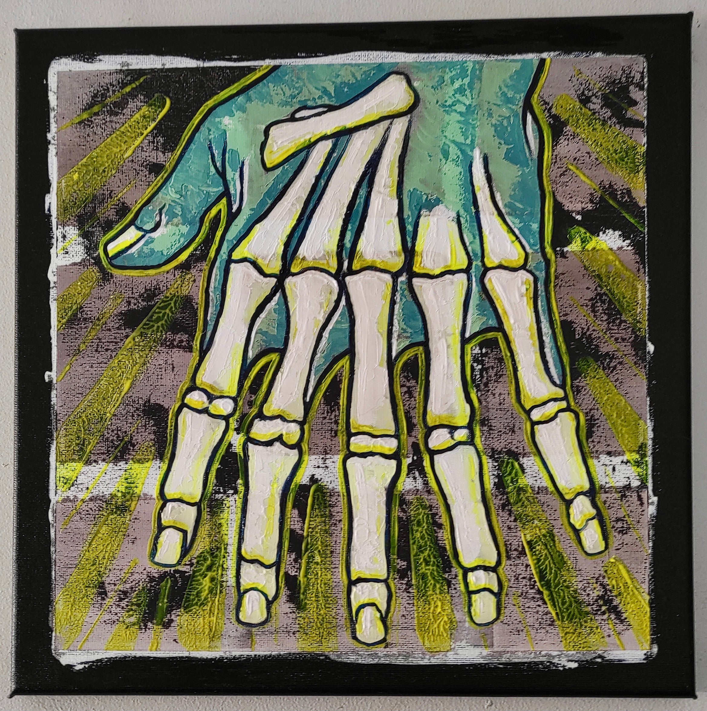 Acrílico sobre tela (Amarillo Flúor)